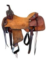 16.5Inch Used Reinsman Ken McNabb Ranch Saddle