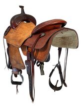 16.5Inch Used Reinsman Ken McNabb Ranch Saddle
