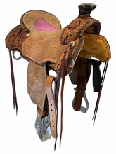 16.5Inch Used Sheridan Wade Ranch Saddle Wide Tree