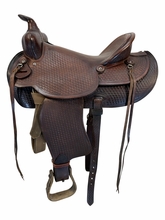 16.5Inch Used Simco Ranch Saddle Medium Tree 8692