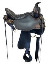 SOLD 2025/11/28 16.5Inch Used Tucker Black Mountain Gaited Trail Saddle 261
