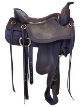 16.5Inch Used Tucker Cheyenne Frontier Trail Saddle 167