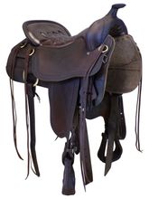16.5Inch Used Tucker Cheyenne Frontier Trail Saddle 167