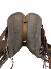 16.5Inch Used Tucker Cimarron Trail Saddle Wide Tree 287