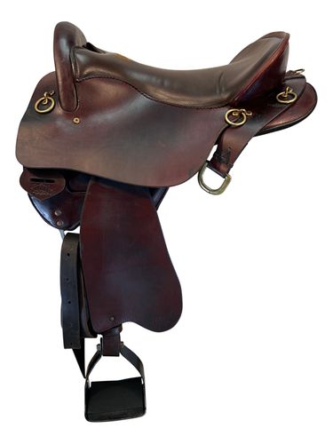 16.5Inch Used Tucker Endurance Saddle 158