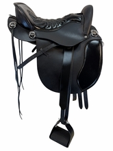 16.5Inch Used Tucker Equitation Endurance Saddle X Wide Tree T49