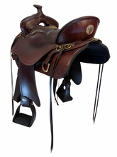SOLD 2026/08/31e 16.5Inch Used Tucker Gen II High Plains Trail Saddle Wide Tree 262