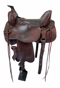 16.5Inch Used Tucker Gen II Trail Saddle Wide Tree 262