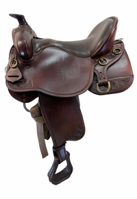 16.5Inch Used Tucker Gen ll High Plains Trail Saddle Medium Tree 262