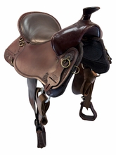 SOLD 2026/07/16j  16.5Inch Used Tucker Gen ll High Plains Trail Saddle Medium Tree 262