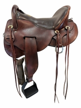 16.5Inch Used Tucker Gen11 Competitor Endurance Saddle Wide Tree 151