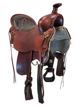 HOLD 2025/12/15c 16.5Inch Used Tucker High Plains Trail Saddle 260