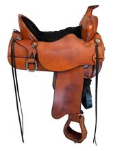 16.5Inch Used Tucker High Plains Trail Saddle 260