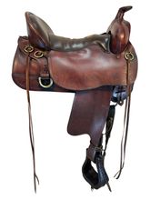 16.5Inch Used Tucker High Plains Trail Saddle 262