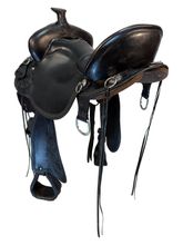 SOLD 2026/04/04 16.5Inch Used Tucker High Plains Trail Saddle Medium Tree T60
