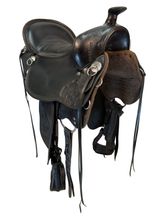 SOLD 2026/04/04 16.5Inch Used Tucker High Plains Trail Saddle Medium Tree T60