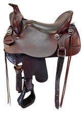 16.5Inch Used Tucker High Plains Trail Saddle T60