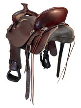16.5Inch Used Tucker High Plains Trail Saddle T60