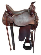 16.5Inch Used Tucker High Plains Trail Saddle T60