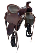 16.5Inch Used Tucker High Plains Trail Saddle T60