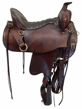 16.5Inch Used Tucker High Plains Trail Saddle Wide Tree 260
