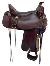 16.5Inch Used Tucker High Plains Trail Saddle Wide Tree T60