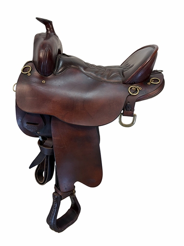 HOLD 08/31/2026ct 16.5Inch Used Tucker High Plains Trail Saddle X Wide Tree 260