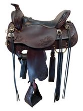 16.5Inch Used Tucker Horizon North Star Trail Saddle 263 Wide Tree