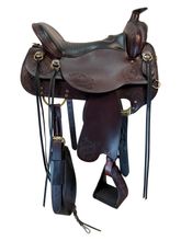 16.5Inch Used Tucker Horizon North Star Trail Saddle 263 Wide Tree
