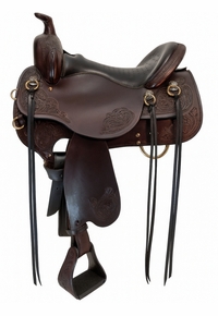16.5Inch Used Tucker Horizon North Star Trail Saddle 263