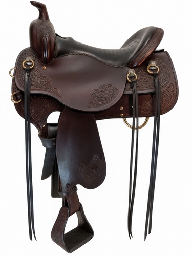 16.5Inch Used Tucker Horizon North Star Trail Saddle 263