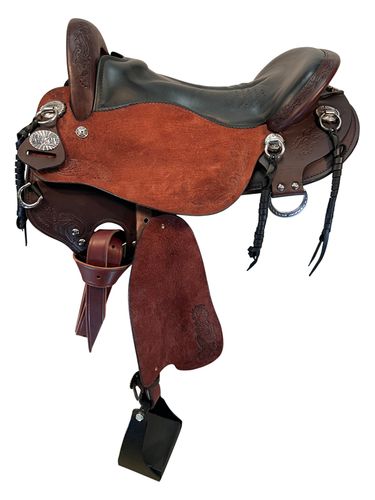 16.5Inch Used Tucker Horizon Outpost Endurance Saddle 179