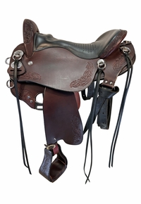 16.5Inch Used Tucker Horizon Outpost Endurance Saddle 179