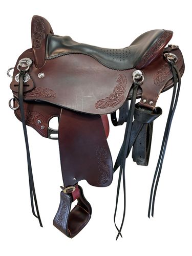 16.5Inch Used Tucker Horizon Outpost Endurance Saddle 179