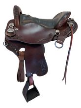 16.5Inch Used Tucker Horizon Outpost Endurance Saddle Wide Tree 179