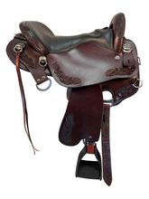 16.5Inch Used Tucker Horizon Outpost Endurance Saddle Wide Tree 179