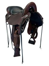 16.5Inch Used Tucker Horizon Outpost Endurance Saddle Wide Tree 179