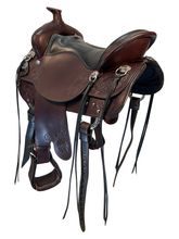 SOLD 2025/09/23j  16.5Inch Used Tucker North Star Trail Saddle 263