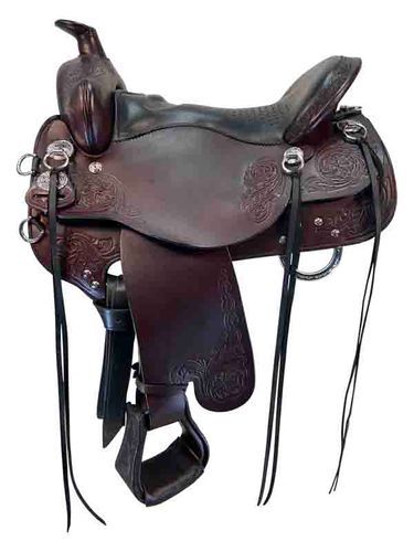 16.5Inch Used Tucker North Star Trail Saddle 263