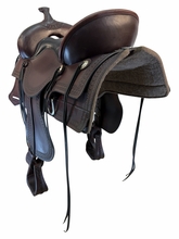 SOLD 2026/07/01e  16.5Inch Used Tucker Oldwest Trail Saddle Wide Tree 277