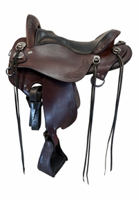 16.5Inch Used Tucker Outpost Endurance Saddle Medium Tree 179