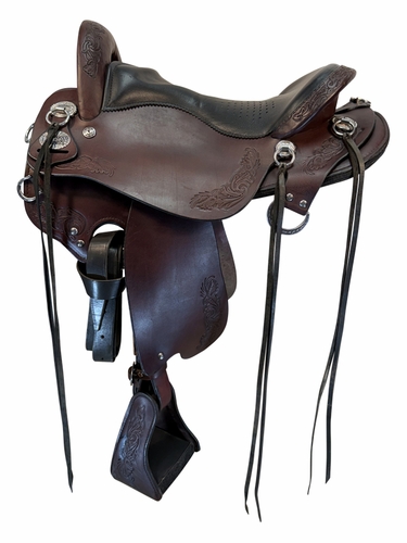 SOLD 2026/05/20j 16.5Inch Used Tucker Outpost Endurance Saddle Medium Tree 179