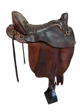 16.5Inch Used Tucker Plantation Trail Saddle Medium Tree 136