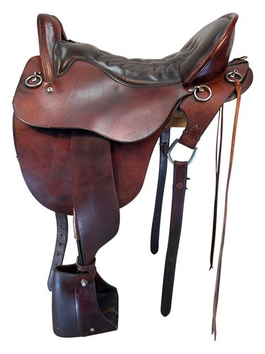 SOLD 2025/09/16e  16.5Inch Used Tucker River Plantation Endurance Saddle 146