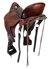 SOLD 2025/09/16e  16.5Inch Used Tucker River Plantation Endurance Saddle 146