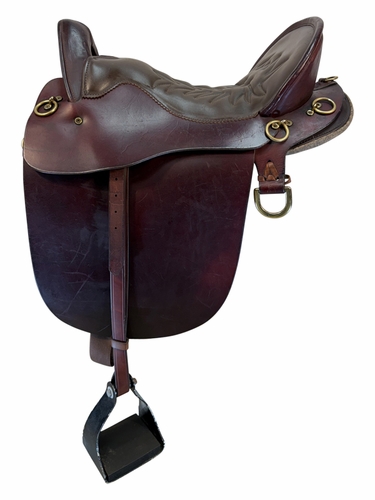 16.5Inch Used Tucker River Plantation Endurance Saddle Medium Tree 136