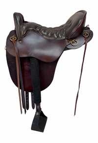 16.5Inch Used Tucker River Plantation Endurance Saddle Wide Tree 146