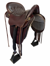 16.5Inch Used Tucker River Plantation Endurance Saddle Wide Tree 146
