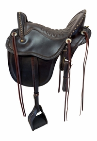 16.5Inch Used Tucker River Plantation Endurance Saddle Wide Tree T46