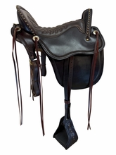 16.5Inch Used Tucker River Plantation Endurance Saddle Wide Tree T46